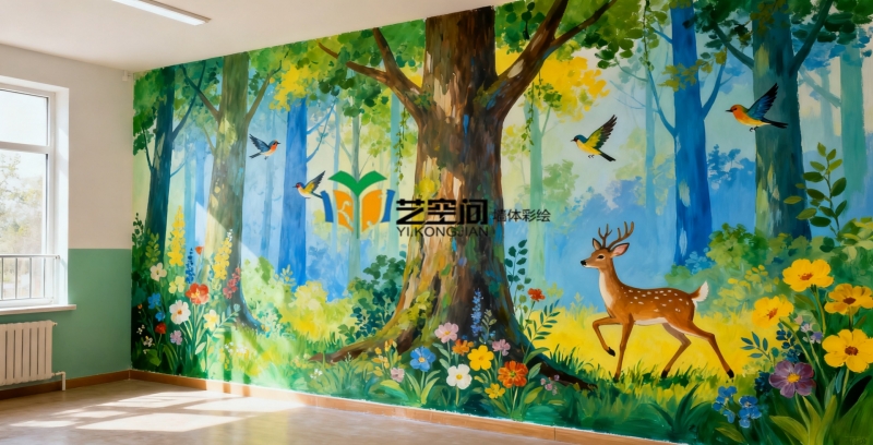 墙体彩绘案例