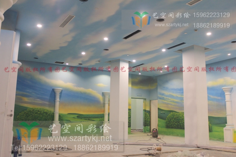 苏州彩绘彩绘点亮专属空间