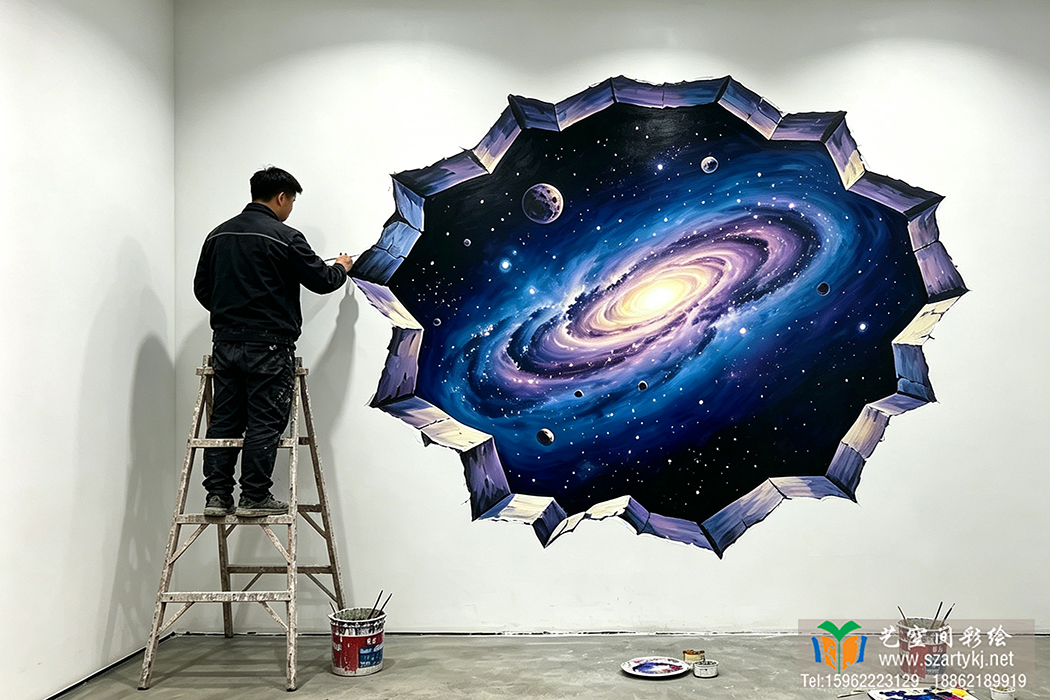 苏州3D星空彩绘 苏州3D星空彩绘