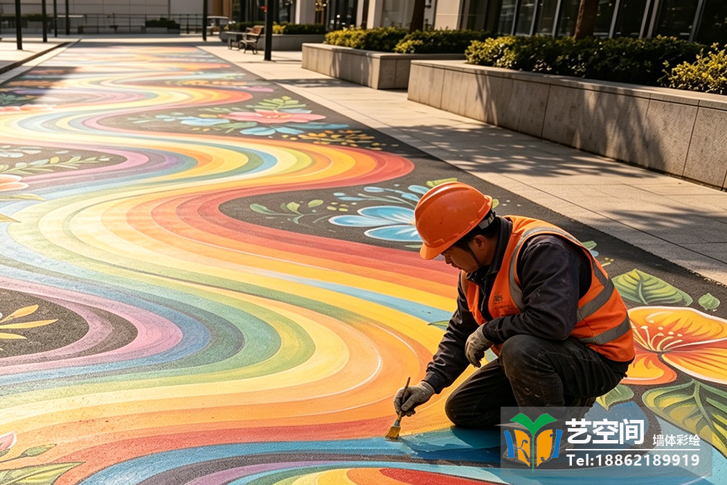 苏州3D路面彩绘 苏州3D路面彩绘